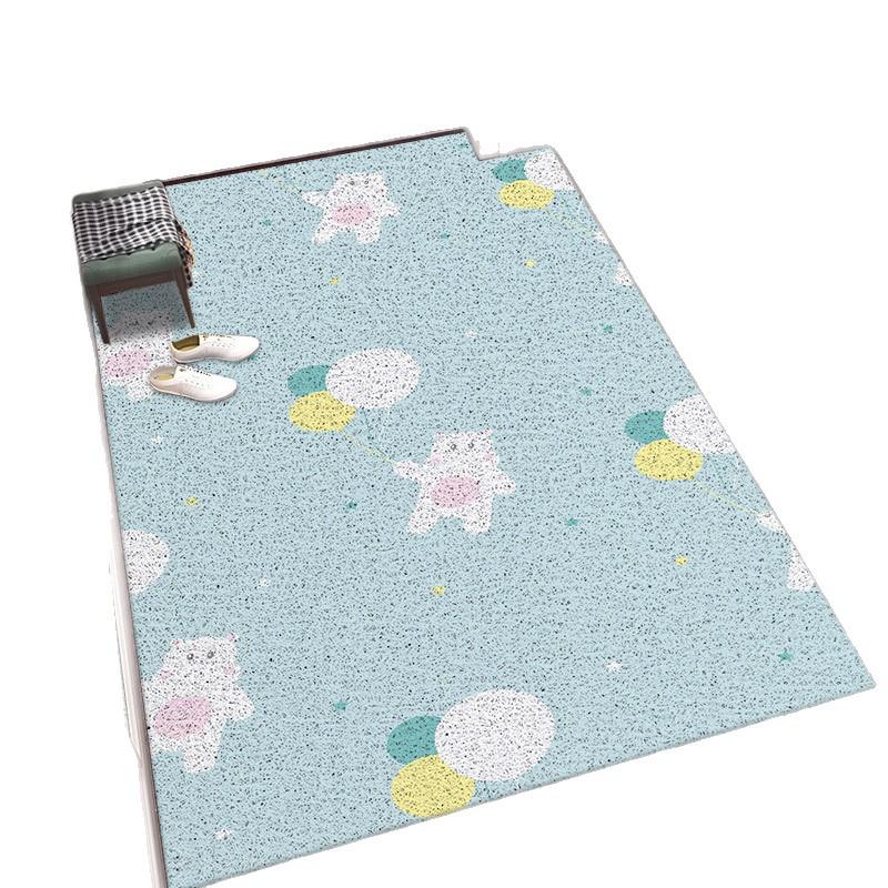 Cuttable Non-Slip Cartoon Door Mat - Wear-Resistant Entrance Foot Pad