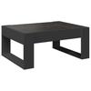 Infinity LED Coffee Table in Black 70 x 53 x 30 cm