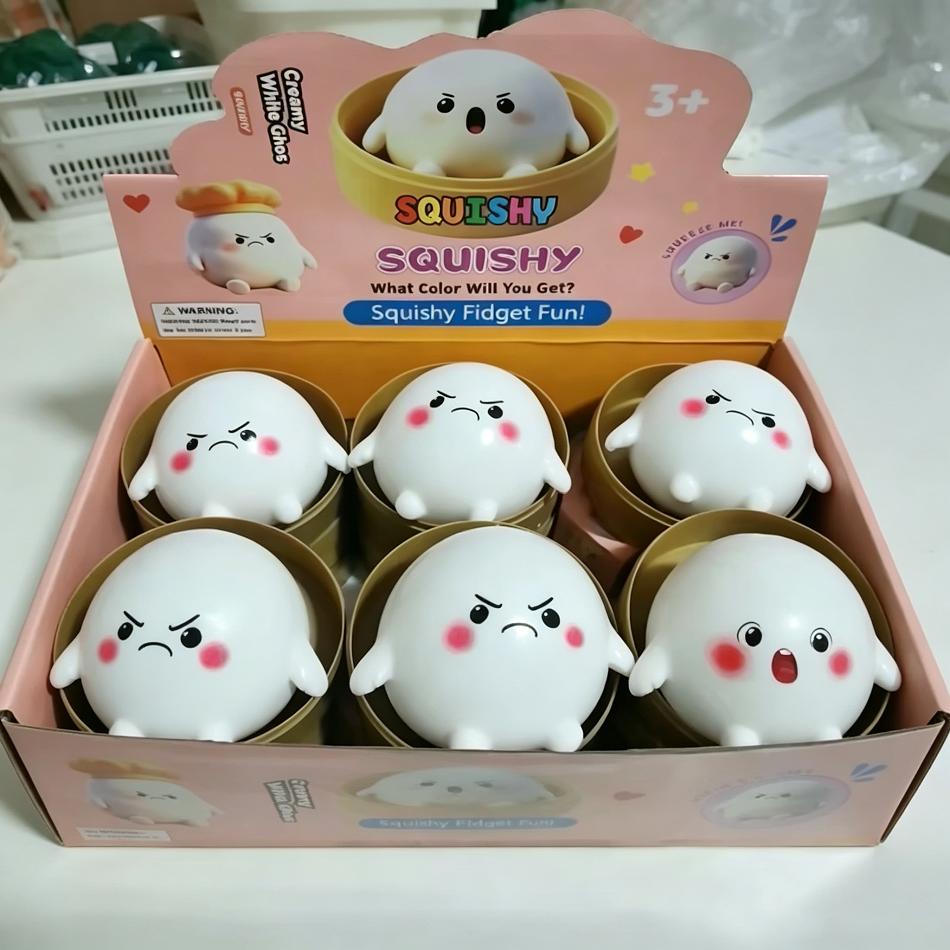New Needoh Squishy Cute Cartoon Tuanzi Healing Series Maltose Stress Relief Toys For Adhd Slow Rebound Squeeze Toys Gift