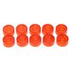 10Pcs Footswitch Topper Plastic Bumpers Guitar Effect Pedal Foot Nail Cap