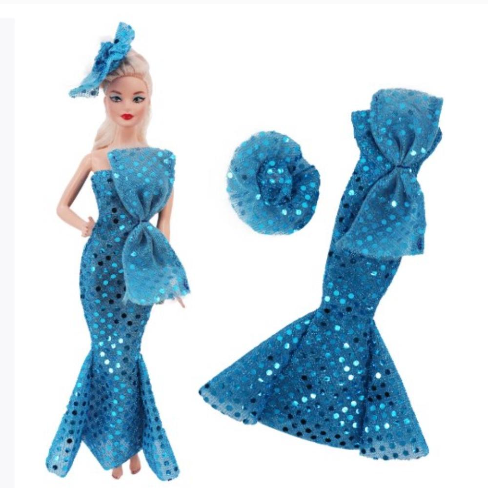 Fashion Doll Elegant Party Fishtail Skirt for 30cm Doll/for 1/6 BJD Dolls/for 11.5" Dolls