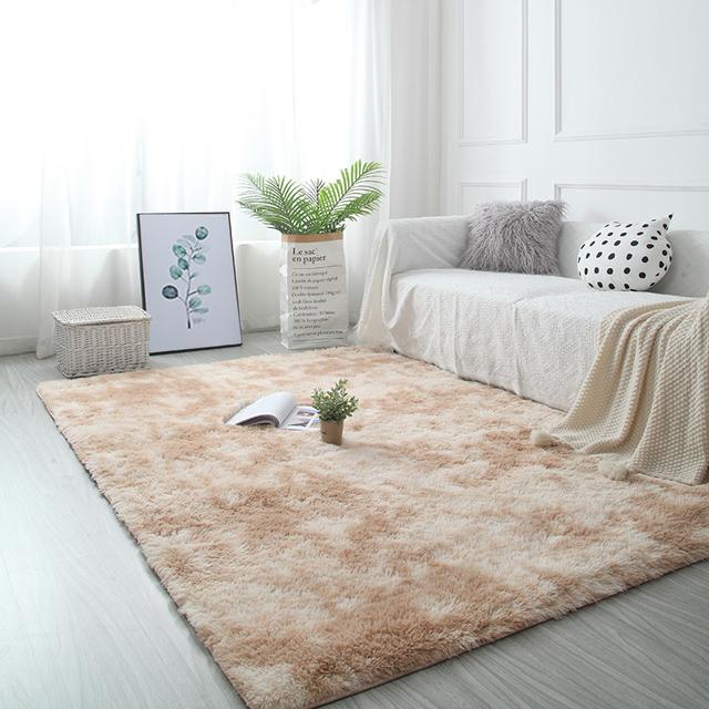 Carpets For Large Living Room 160x230 Nightstands Bedroom Floor Covering Mats Pink Fluffy Interior Entrance Coffee Tables Rugs 