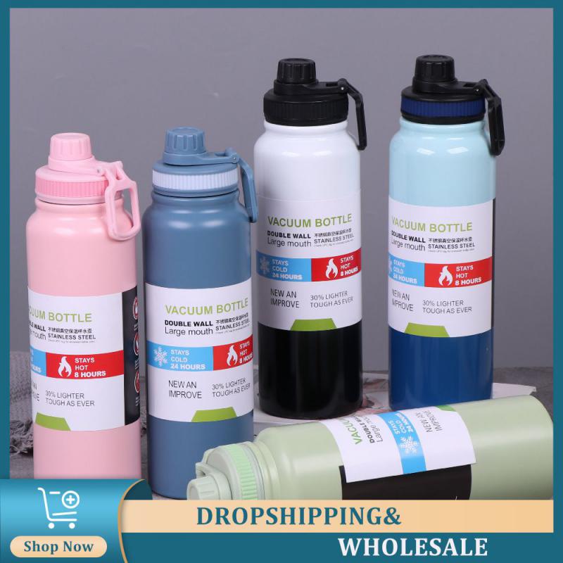 

Space Pot Прочный спортивный горшок Портативный двухслойный термос для походов Популярная автомобильная кружка для воды Модный герметичный чайник 600ml