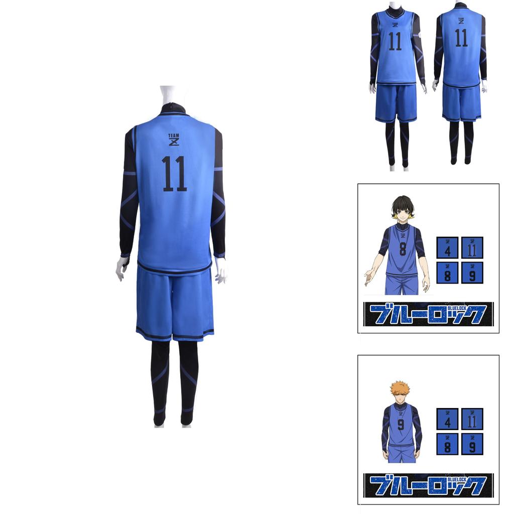 Bluelock Cosplay Costume For Role-playing Fans