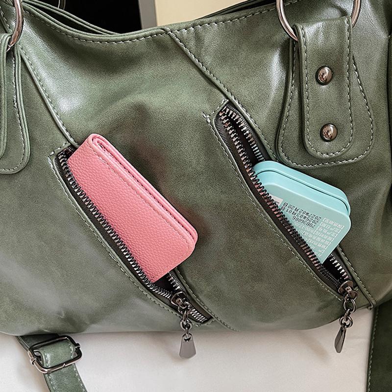 Yogodlns Fashionable Tote - Large Capacity Bag, Adjustable Strap, Compact Crossbody Purse, Stylish Everyday Wear