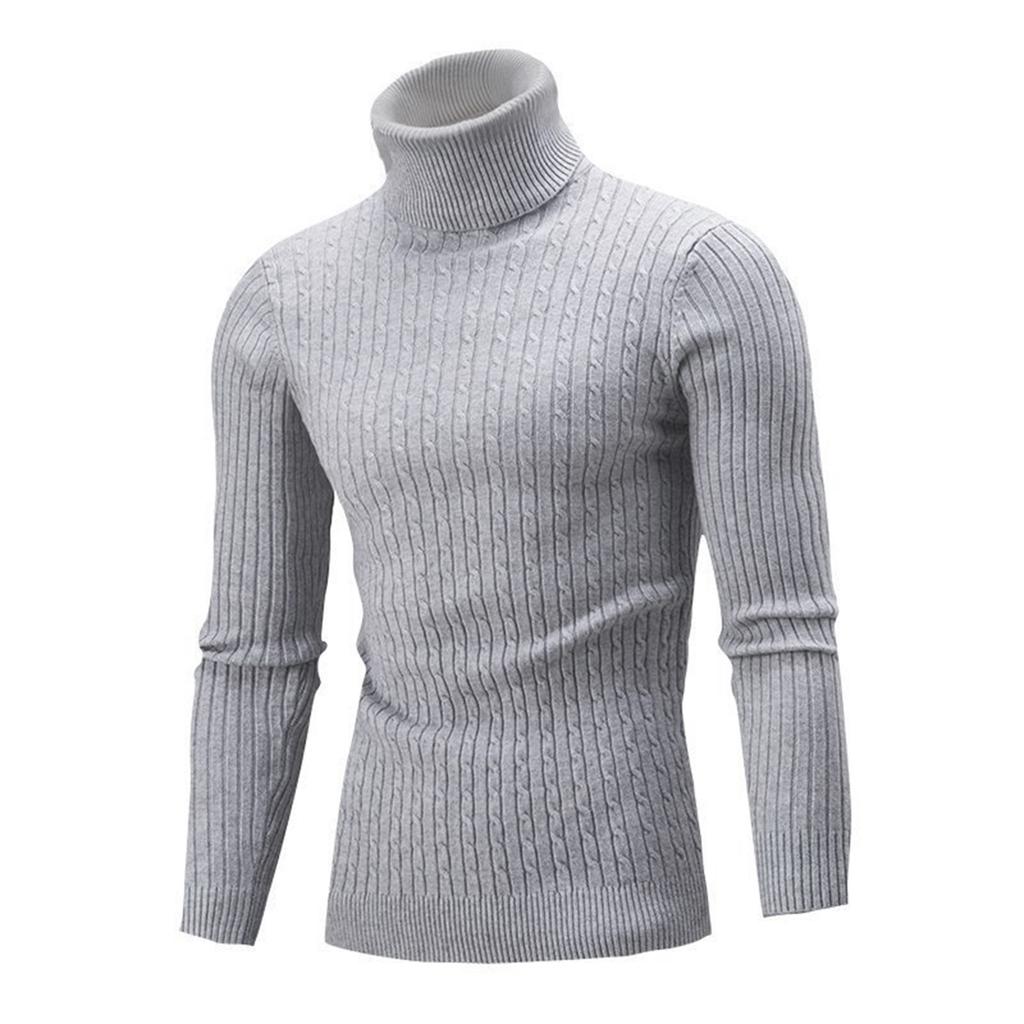 Men's Color Turtleneck Sweater