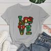(Premium T-shirt)Women'S Fashion Funny Camping Love Letters Print Women Tshirt Casual Funny T Shirt For Lady Girl Top Tee
