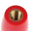 M8 M10 Cabo Oval Formato de Ovo Manga de Rosca Macho Núcleo de Latão Handle Fenólico de Baquelite Para Máquinas-Ferramentas Preto/Vermelho