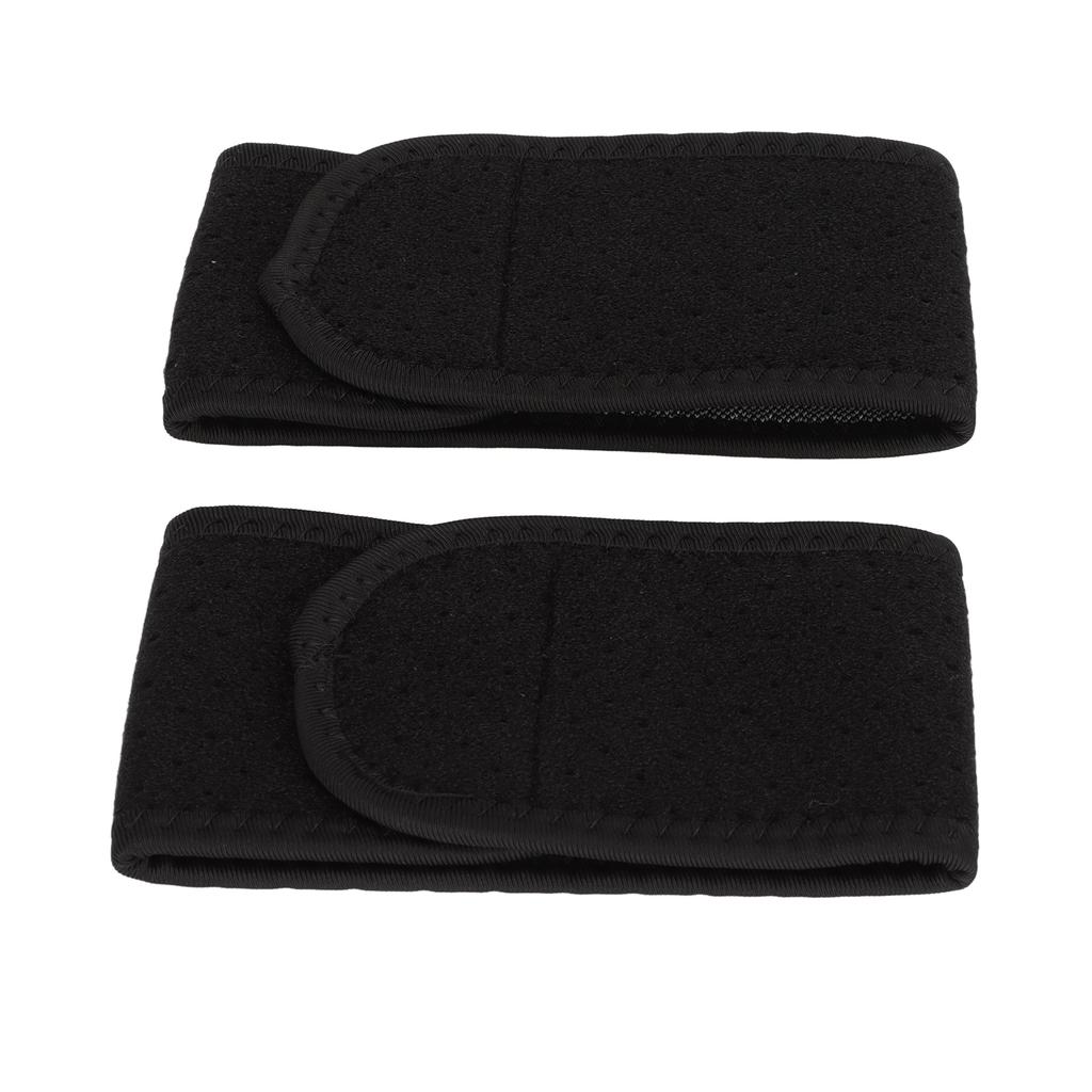 2 Pcs Compression Wrist Brace Hook and Loop Design Comfortable Warm Wrist Brace for Wrist Sprain Sports