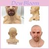 Breaking Bad Witte Masker Latex Kale Kop Oude Man Halloween Cosplay Requisiet