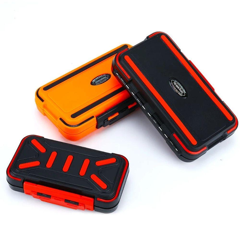 Fishing Supplies Opening and Closing Bait Box Double-Sided Fishing Tackle Box Bait  Accessory Box