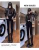 Women's High-Waisted Fleece-Lined Skinny Pants for Winter 2025 - Perfect for Sports & Yoga