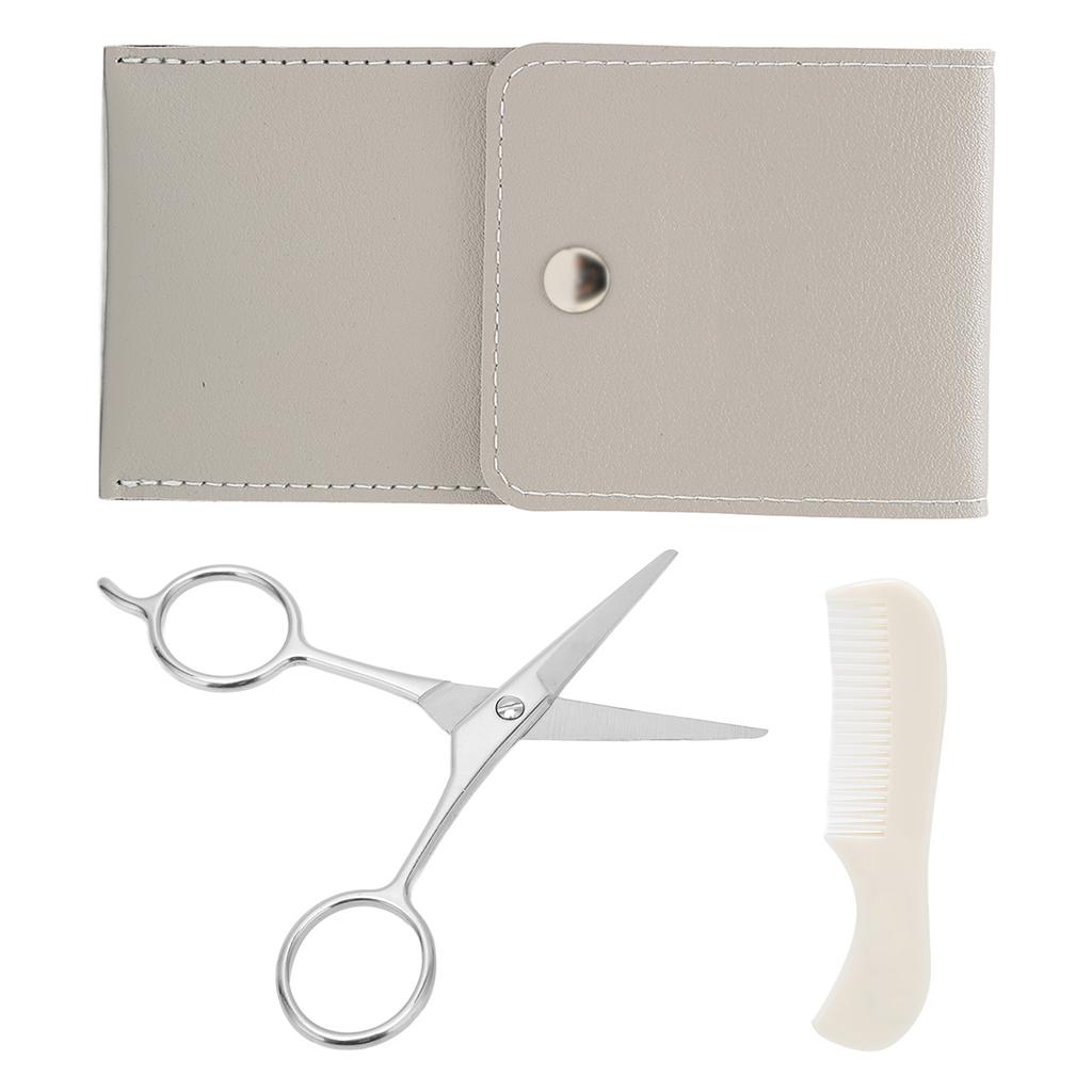 Buy Bluezoo Beard Mustache Scissors Combs Professional Men Hair