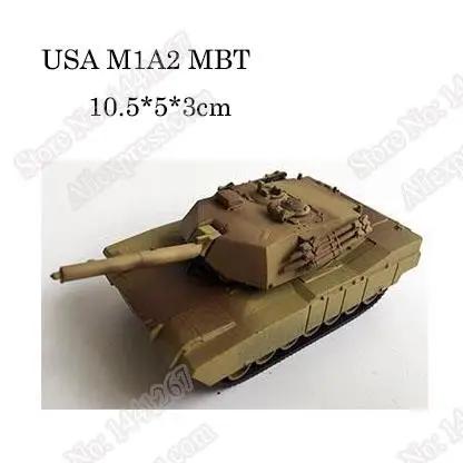 1/72 4D Plastic Assemble Tank Kits World War II Model Puzzle Assembling Military Sand Table Toys For Children