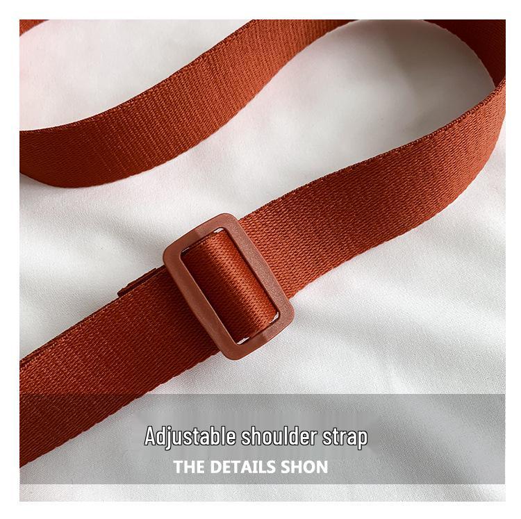 Korean Style Pleated Dumpling Bag: Lightweight Solid Color Shoulder & Crossbody Bag
