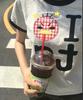 Tansanmageunesyum Hello Jadoo X Carbonated Chicken Ringer T-Shirt (Ivory)