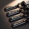 Car Accessories Carbon Fiber Texture Key Chain Ring Auto Accessories For Dacia Bigster Spring Duster Sandero Jogger Dokker Lodgy