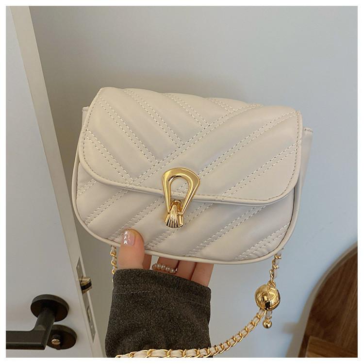 2024 New Women's Crossbody Bag Street Fashion Shoulder Bag Casual Trendy Purse Stylish Chain Bag