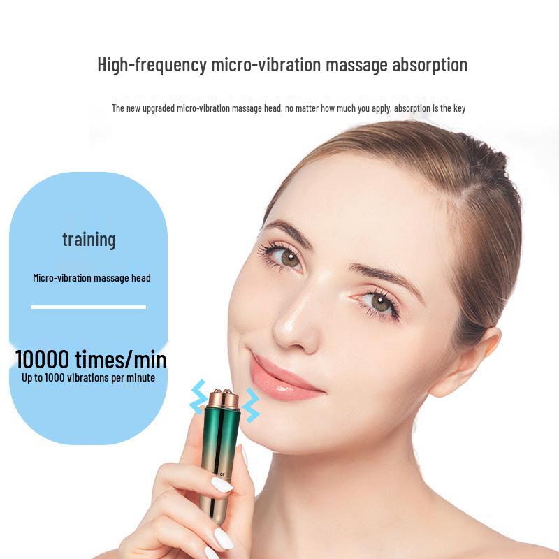 Electric Eye Massager for Fine Lines & Dark Circles, Serum Applicator, V-Face Slimmer, Facial Beauty Device