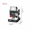 High-Quality Knew High-Quality Built High-Quality 3D High-Quality Camera High-Quality Building High-Quality Blocks–Vintage High-Quality Collectible