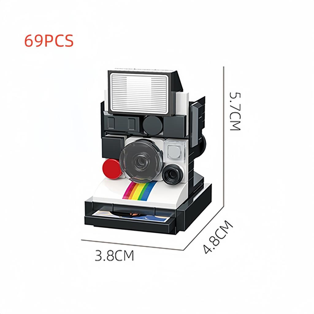 High-Quality Knew High-Quality Built High-Quality 3D High-Quality Camera High-Quality Building High-Quality Blocks–Vintage High-Quality Collectible
