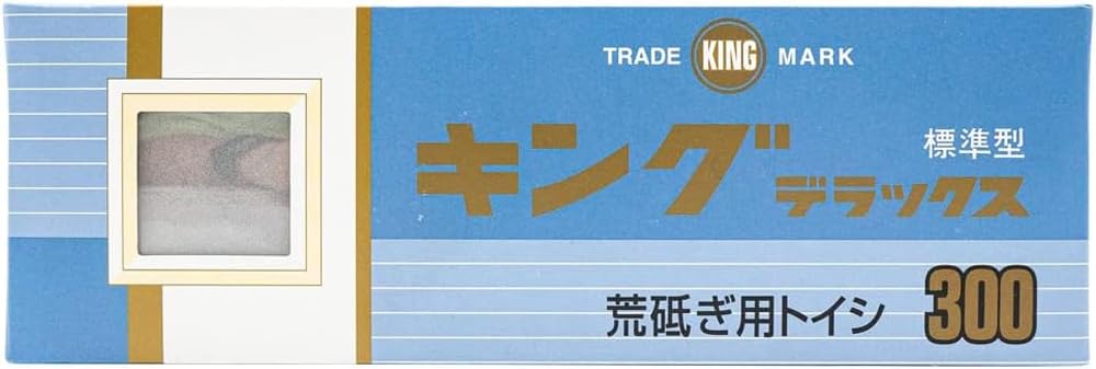 

King Sharpening Stone King Deluxe 300 207x66x34 For coarse sharpening No. (Non-absorbent) Grit #300
