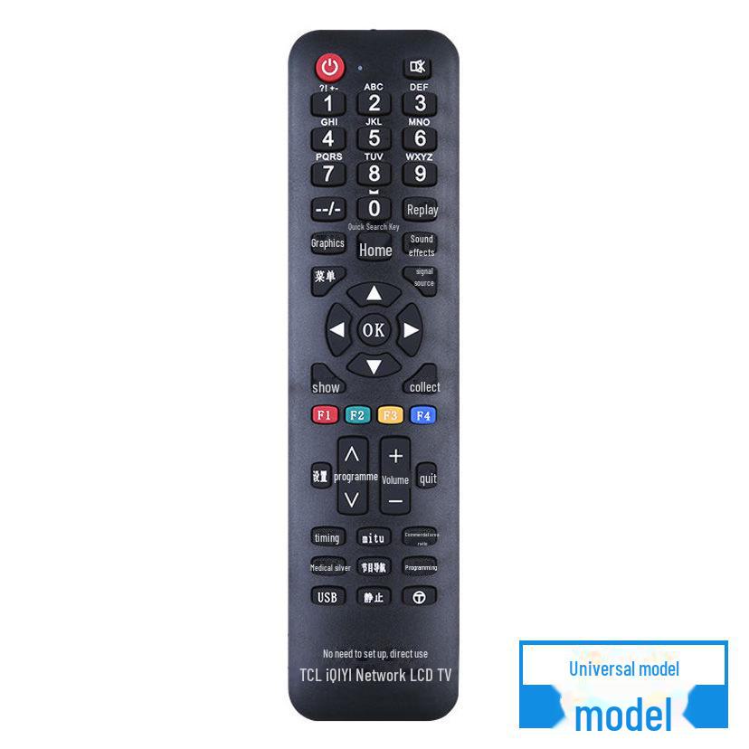 Compatible TCL 3D TV Remote Control: RC2000CO2, C02, C3000C11, R13