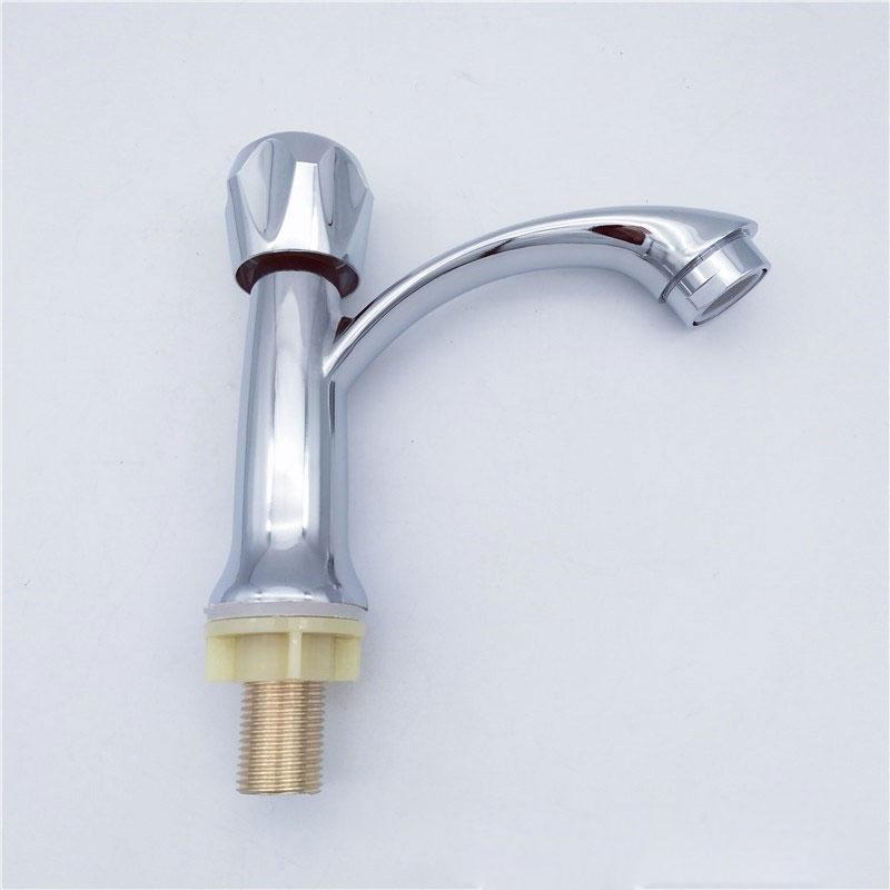 Thickened Washbasin Faucet Single Cold Water Faucet for Bathroom Sink Countertop Basin Household Single-hole Cold Water Faucet