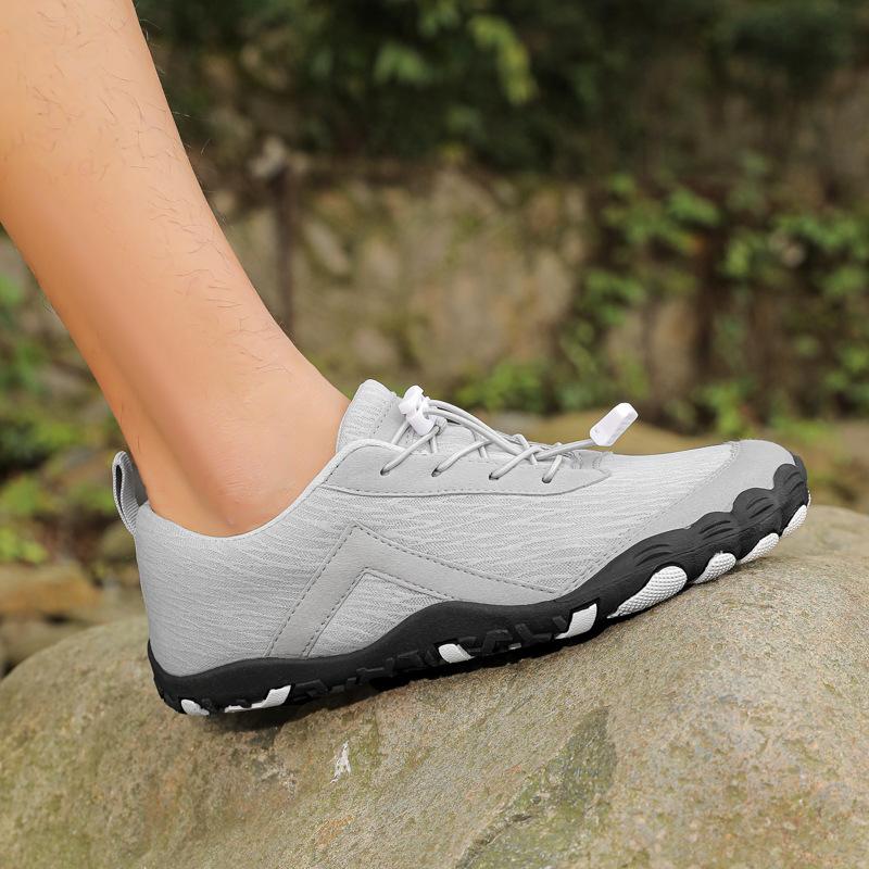New large size outdoor five-finger hiking shoes non-slip couple fitness sports stream walking shoes wading men's shoes