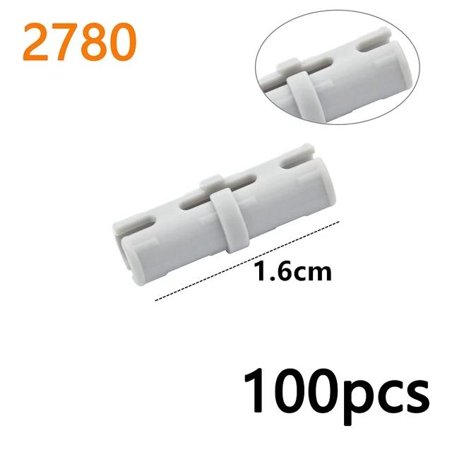 Bulk Technical Connector Pin Peg Cross Axle Building Blocks Parts Compatible with 2780 3673 6558 6562 MOC Bricks Toys