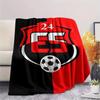 1Pc 24 Erzincanspor Print Flannel Blanket High Quality Warm Comfortable Cover for All Seasons Perfect for Gifts Home Decor