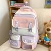Children's Schoolbags Elementary School Girls Junior High School Students High Looking Multi Layer Backpack
