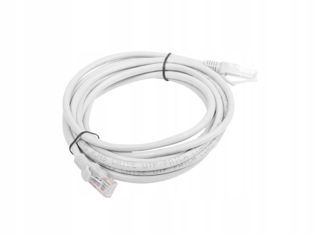 Patchcord Lanberg UTP kat.6 3m szary
