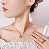 Jewelry Jewelry Set Jewelry Earrings Necklace Ring Square Papalacha Women's High-end Fashion Women's Batch