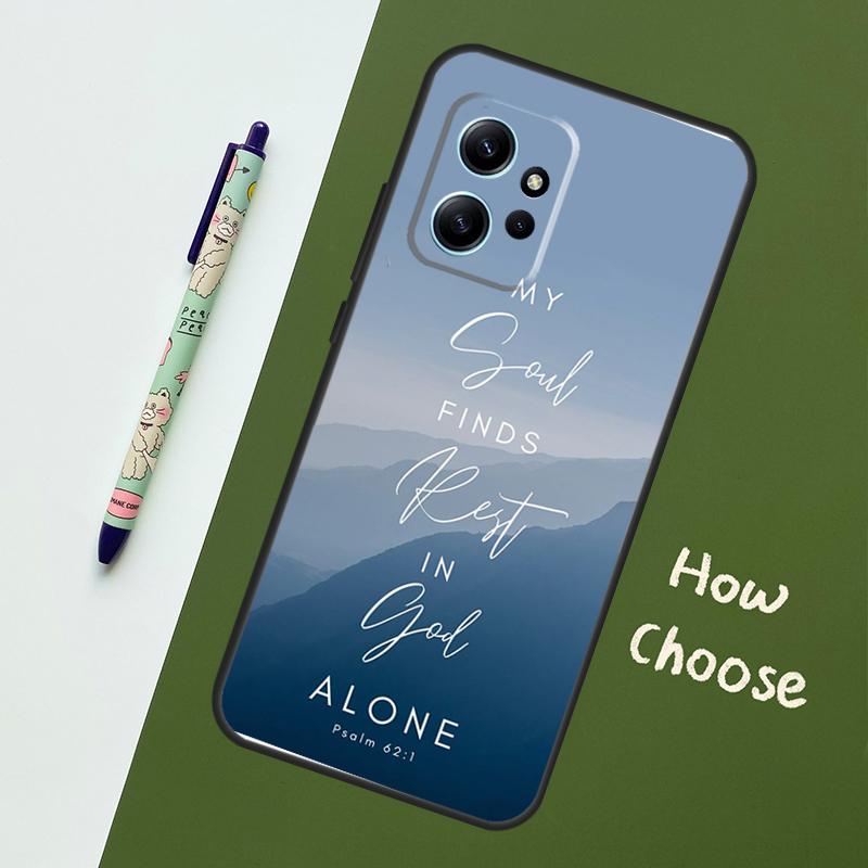 Christian Psalms Case For Xiaomi Redmi Note 13 10 11 12 14 15 Pro Plus Cover For Redmi 15C 15 14C 10C 12C 13C