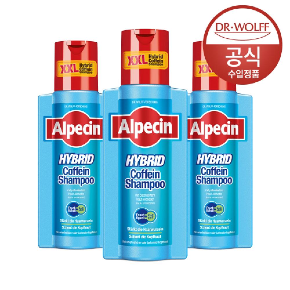 

Alpecin Alpecin Hybrid Caffeine Shampoo For Dry Scalp 375ml X 3 NONE