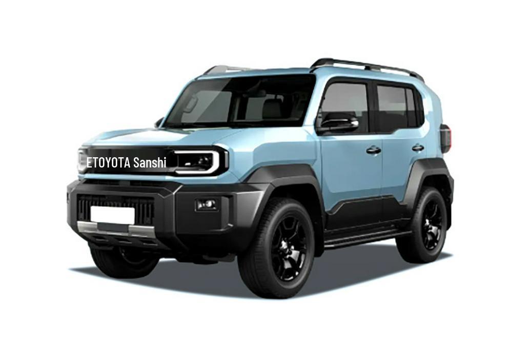 26-Model Toyota Land Cruiser FJ Rearview Mirror Cover Decorative Sticker