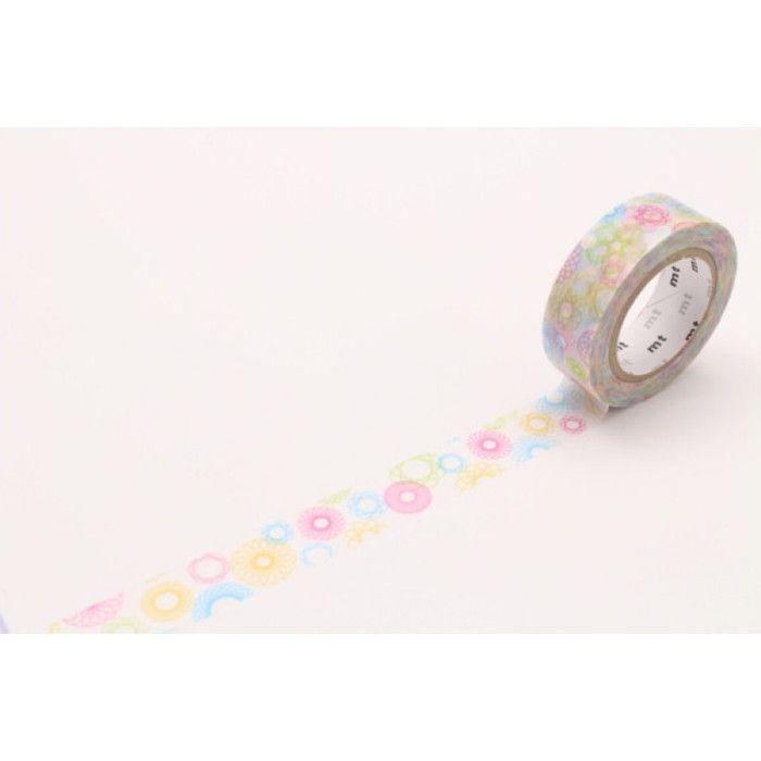 Masking Tape MT EX Ellipses - Spirograph