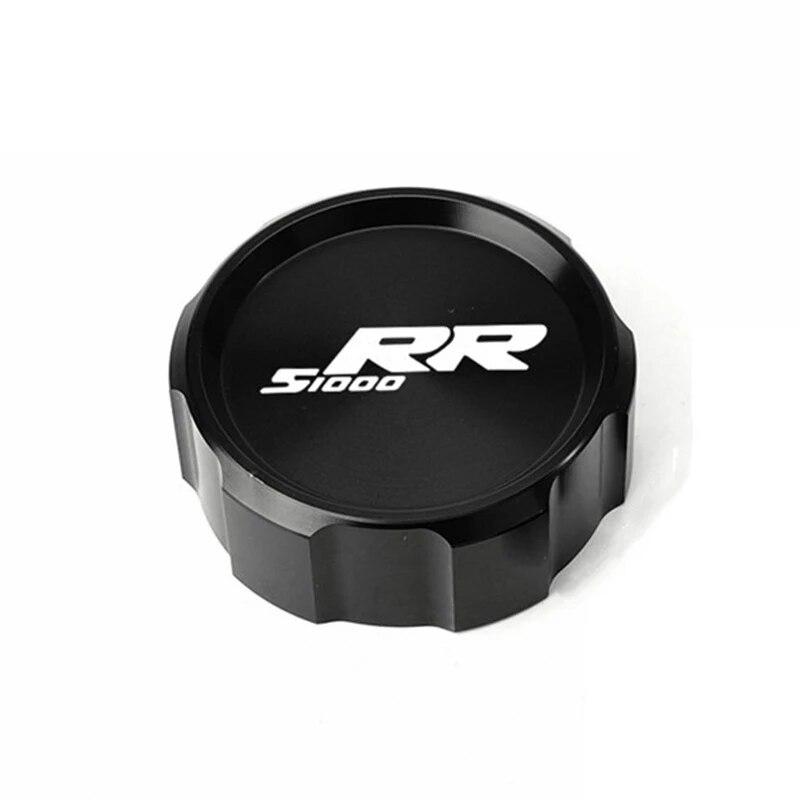 Moto Accessories Aluminum Front Rear Brake Fluid Reservoir Cap Oil Cylinder Cover For BMW S1000RR S 1000 RR 2008-