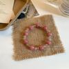 Women Tangli Strawberry Crystal Bracelet New Chinese Hand Strung Decor Wrist Ornament