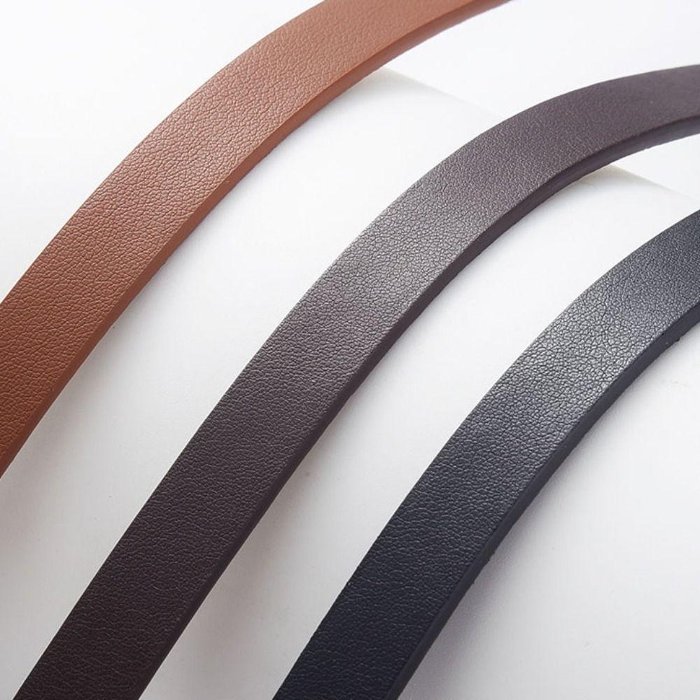 Waist Belt PU Leather Waistband Bowknot Buckle Thin Belt Simple Bow Belt  Daily
