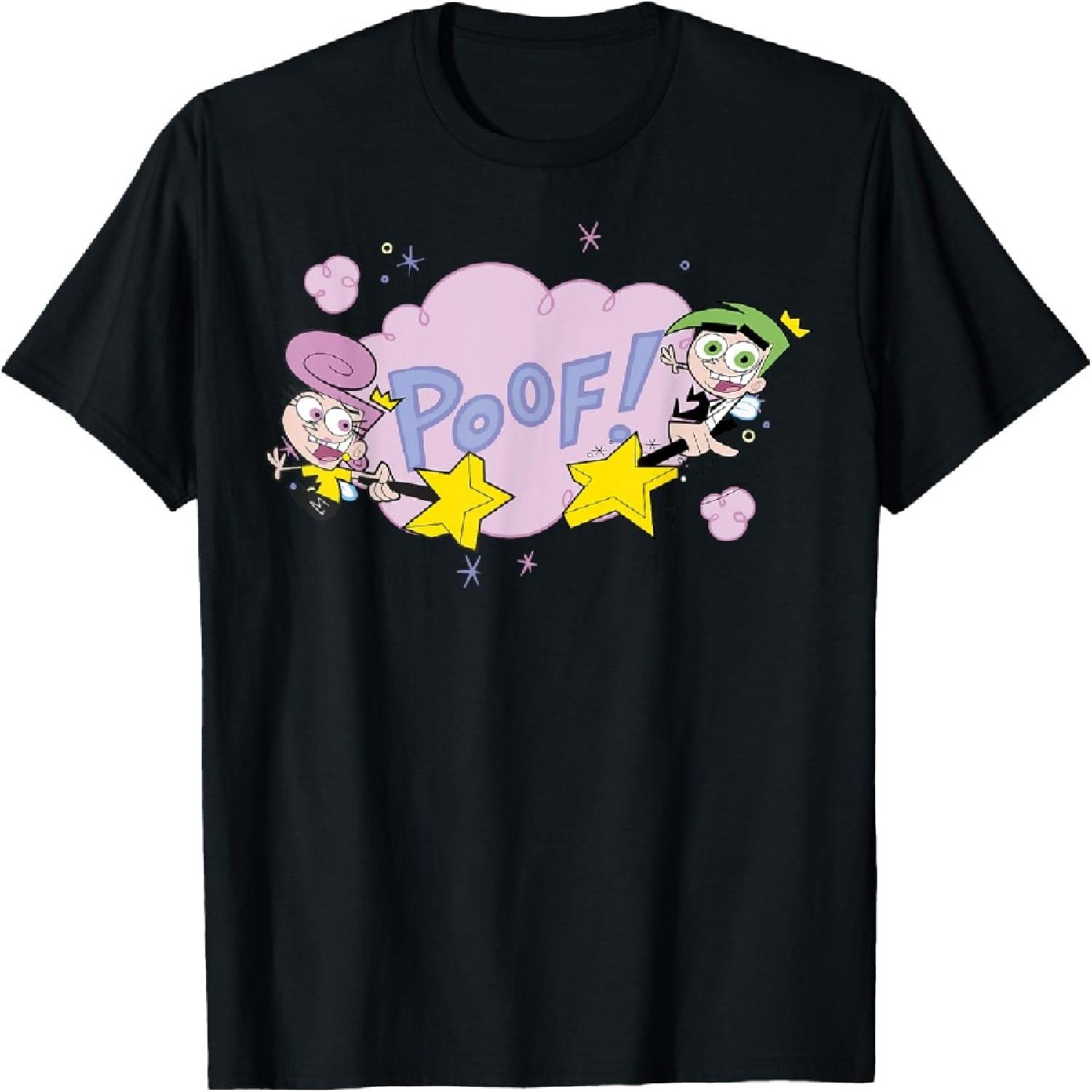 The Fairly OddParents Cosmo And Wanda Poof T-Shirt XXXXXL разноцветный