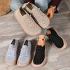Women's Shoes Casual Sneakers Wide Toe Comfortable Flat Shoes for Vacation Travel and Home Shoes