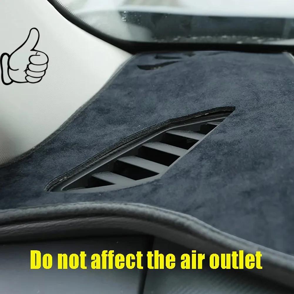 Car Dashboard Cover Pad Dashmat Dash Mat for Mazda CX-90 CX90 2023 2024 2025 2026 Anti-Slip Sunshade Protective Carpet