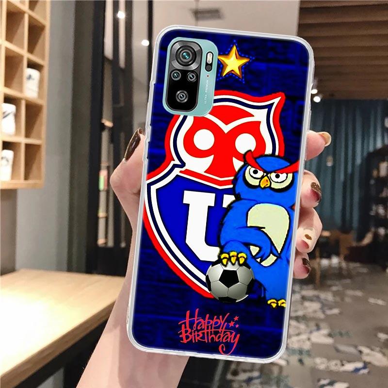 De Chile U-University Logo Soft Phone Case For Xiaomi Redmi 14C 13C 13 12C 12 10C 10 10A 9C 9 9A 9T 8 8A 7 7A 6 Pro K70 K40 K20