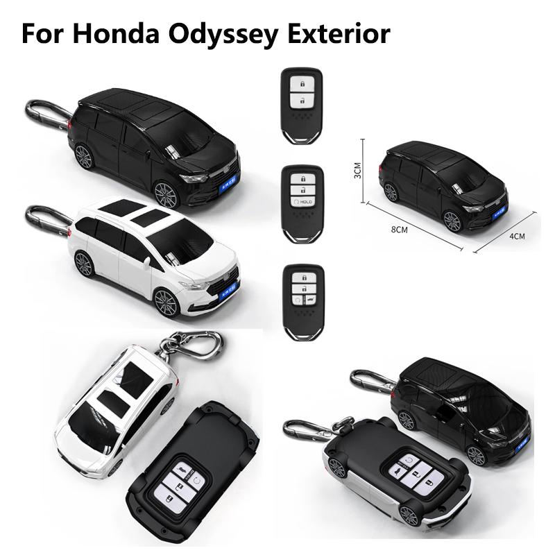 Kreativer Schlüsselanhänger Auto Modell Für Honda Crv Odyssey Vezel 2 3 4 5 Tasten Fernbedienung Smart Auto Schlüsselhülle Halter Schlüsselanhänger Zubehör