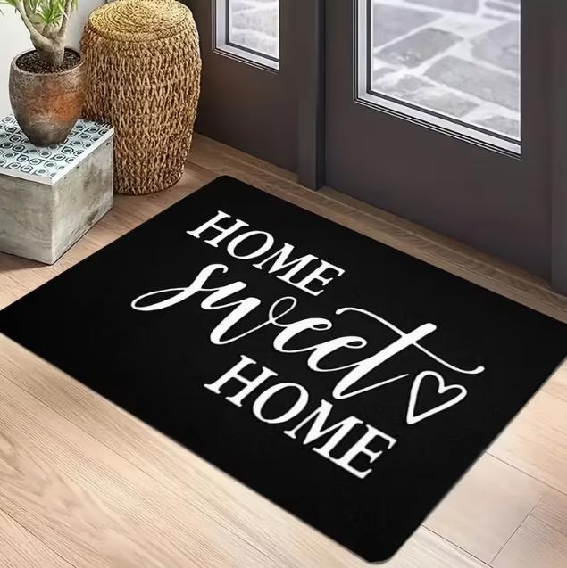 Willkommen Fußmatte Eingangsmatte Geeignet für Innen Geeignet für Badezimmer Küche und Feiertagsdekoration Terrassenmatte Dekoration