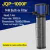 Three-in-One Submersible Fish Tank Pump with Built-in Filter & Aeration