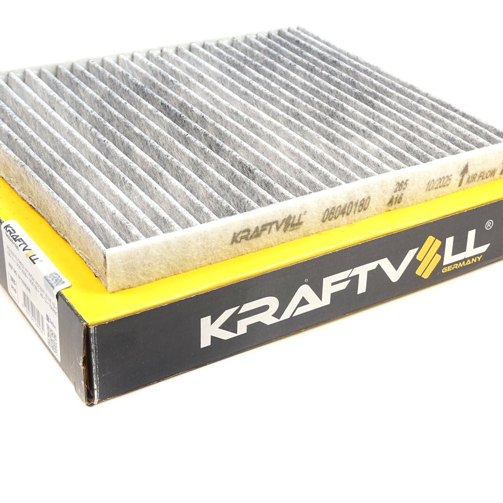 V1ESP1261 Cabin Air Particulate Carbon Pollen Filter Genuine KRAFTVOLL 06040180 for Kia Carens FJ Sportage MK2 Rio JB UB Carens UN Cerato TD Shuma TD