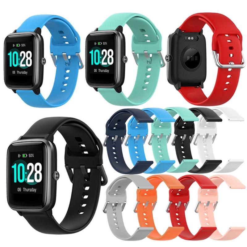 Silicone Replacement Watch Strap for ID205L for Smart Watch Band Waterproof Adjustable Wrist Bracelets Watch